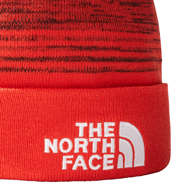 The North Face Dock Worker Recycled Beanie TNF BLACK/FIERY RED The North Face