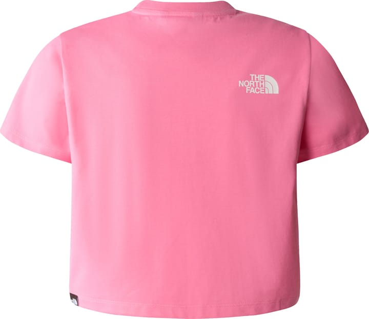 The North Face Girls' Cropped Easy T-Shirt Gamma Pink The North Face