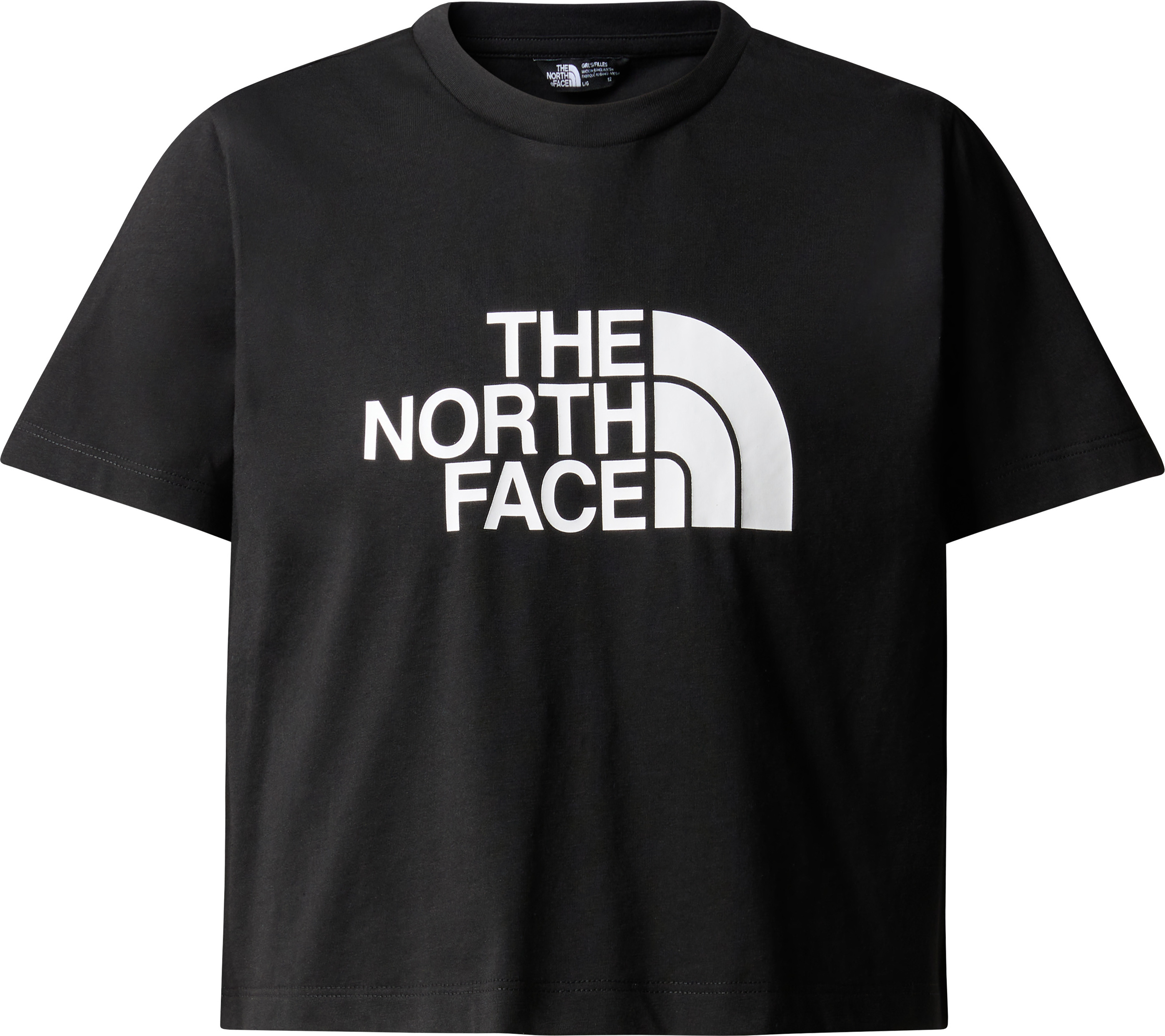 The North Face G S/S Crop Easy Tee TNF Black