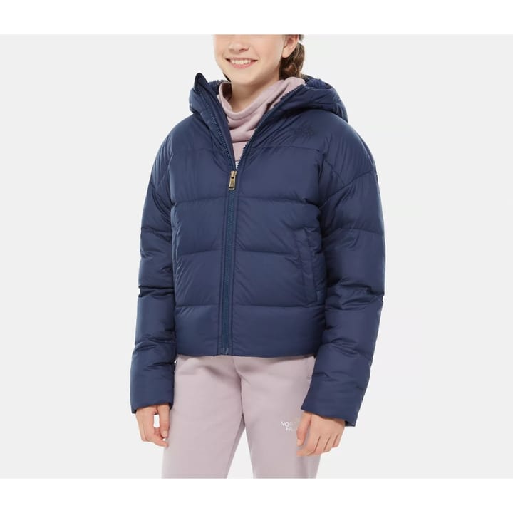 The North Face Girls Moondoggy Down Jacket Montague Blue The North Face