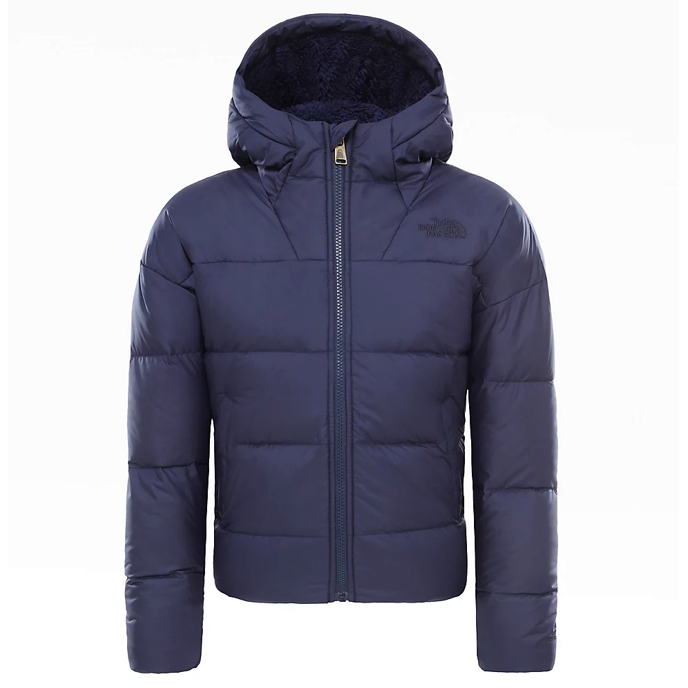 Girls Moondoggy Down Jacket Montague Blue