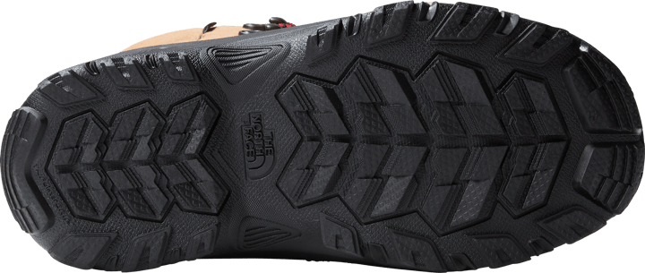The North Face Kids' Chilkat V Lace Waterproof Hiking Boots Almond Butter/TNF Black The North Face