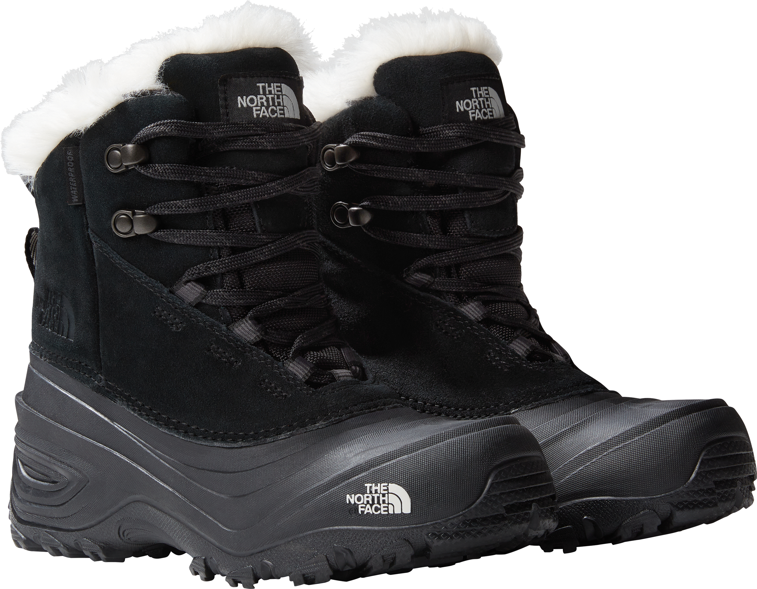 The North Face Kids’ Shellista V Lace Waterproof Snow Boots TNF BLACK/TNF BLACK
