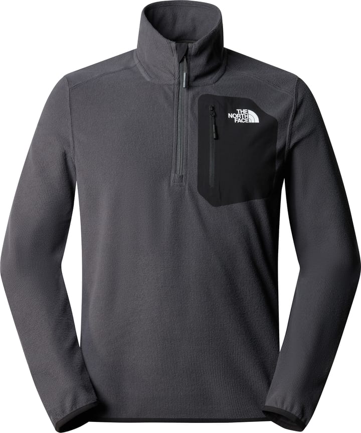 The North Face M Experit 1/4 Zip Grid Fleece Asphalt Grey/TNF Black The North Face