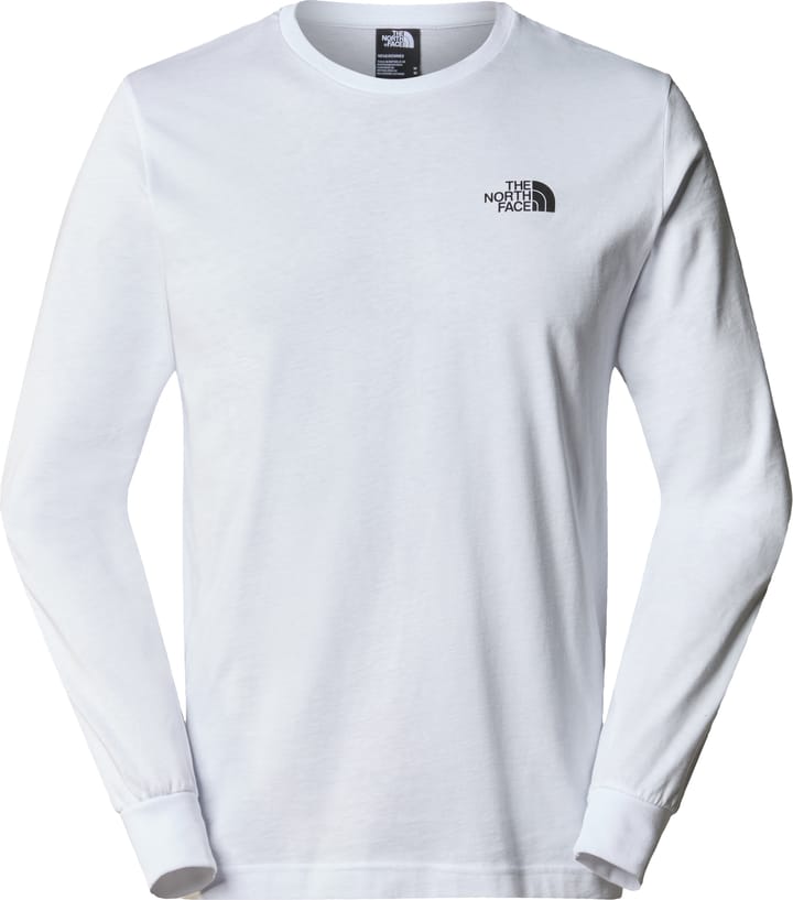 The North Face M L/S Easy Tee TNF White The North Face