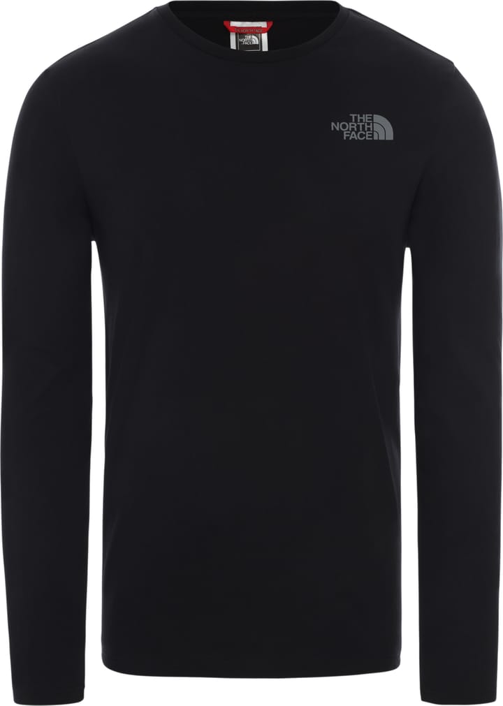 Men's Easy Long-Sleeve T-Shirt TNF BLACK/ZINC GREY The North Face