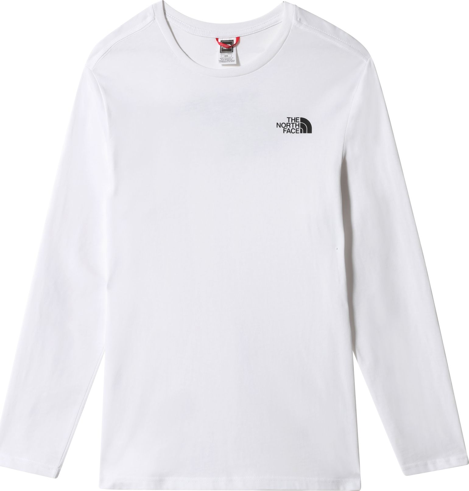 Men's Easy Long-Sleeve T-Shirt TNF WHITE