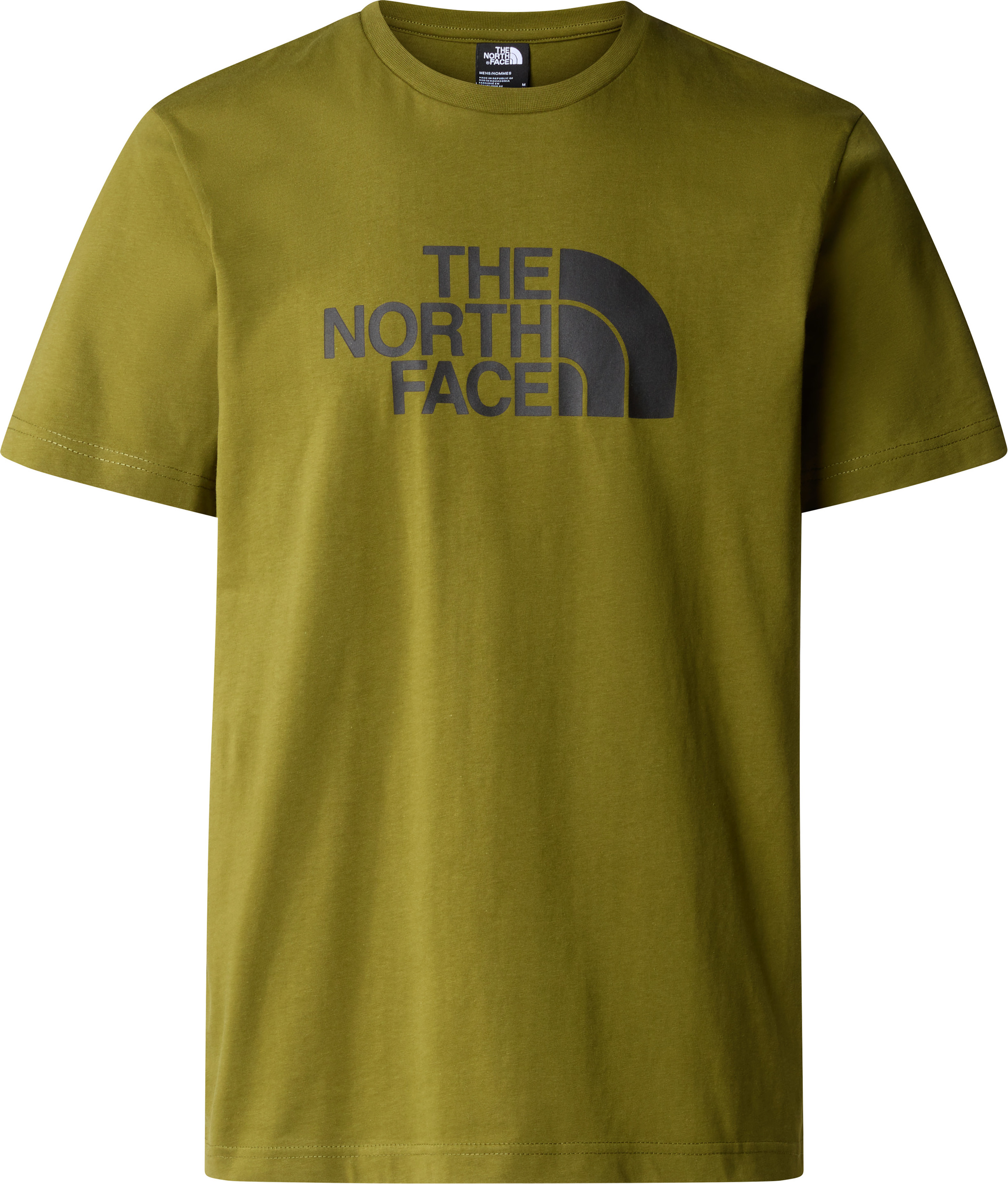 Olive green north sales face t shirt
