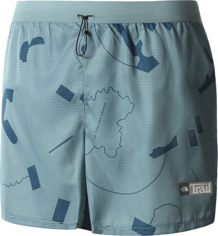 The North Face Men's Printed Sunriser Shorts Goblin Blue Trail Marker Print The North Face The North Face Men's Printed Sunriser Shorts Goblin Blue Trail Marker Print The North Face