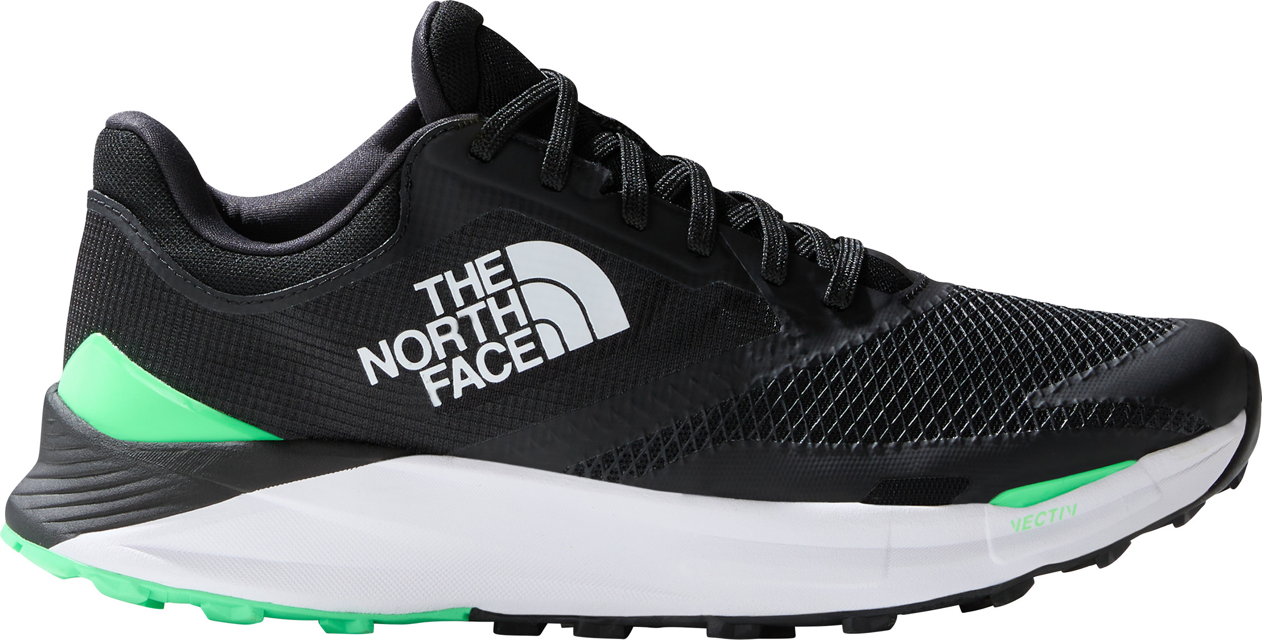 The North Face The North Face Men's Vectiv Enduris III TNF Black/Chlorophyll Green 40.5, TNF BLACK/CHLOROPHYLL GRN
