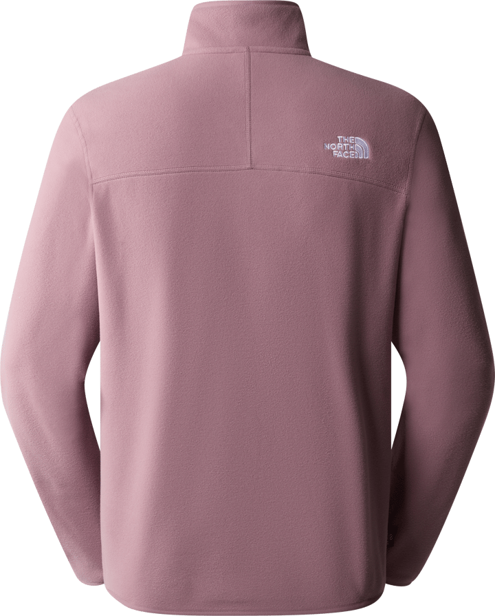 Men's 100 Glacier 1/4 Zip Fleece TNF MEDIUM GREY HEAT The North Face