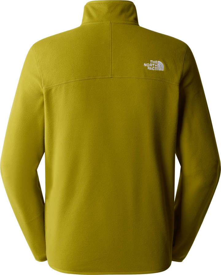 The North Face Men's 100 Glacier 1/4 Zip Fleece Sulphur Moss The North Face