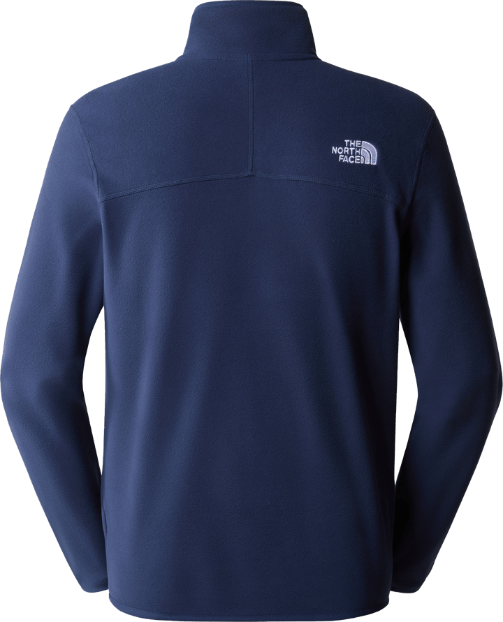 Men's 100 Glacier 1/4 Zip Fleece TNF MEDIUM GREY HEAT The North Face