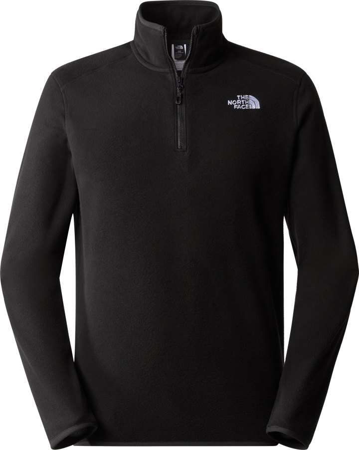 Men's 100 Glacier 1/4 Zip Fleece TNF MEDIUM GREY HEAT The North Face