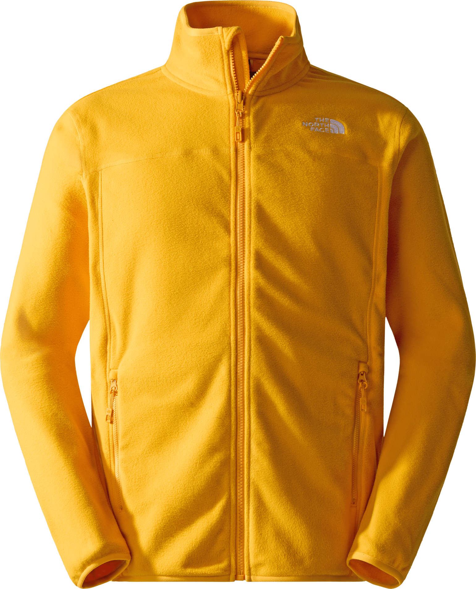 The North Face Men's 100 Glacier Full-Zip Fleece Summit Gold