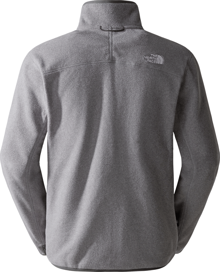 The North Face Men's 100 Glacier Full-Zip Fleece TNF Medium Grey Heat The North Face