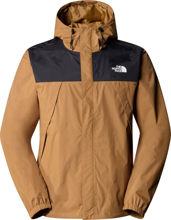 The North Face Men's Antora Jacket Utility Brown/TNF Black The North Face