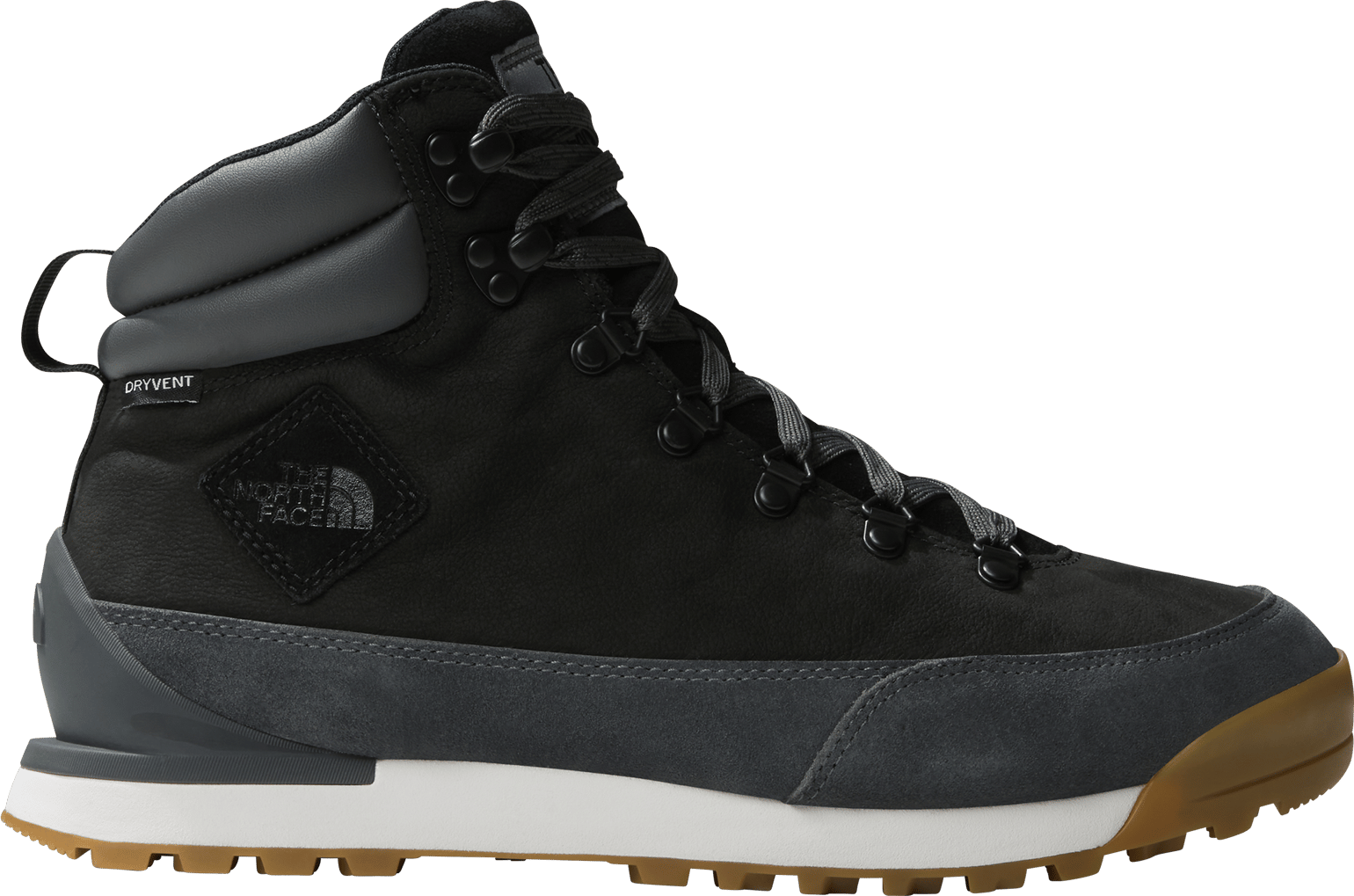 The North Face Men's Back-to-Berkeley IV Leather Lifestyle TNF Black/Asphalt Grey
