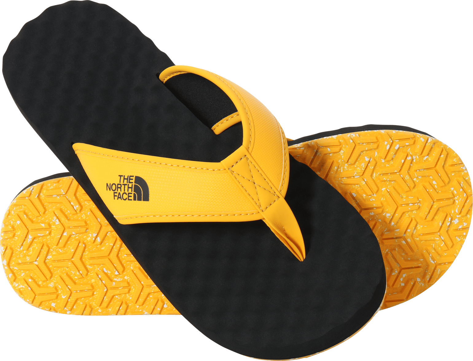 The North Face Men's Base Cap II Flip-Flops Summit Gold/TNF Black