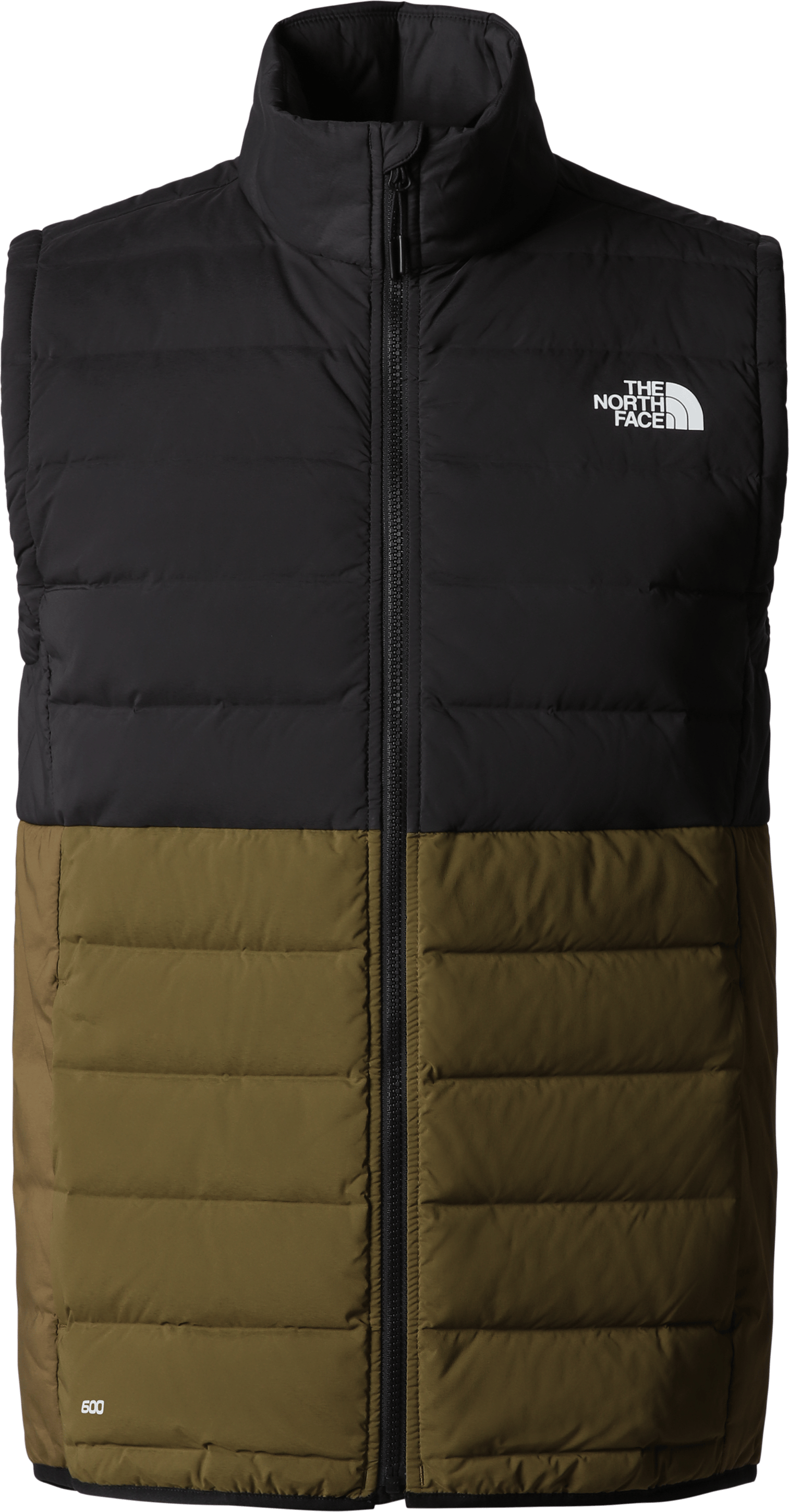 The North Face Men's Belleview Stretch Down Gilet Tnf Black/Military Olive