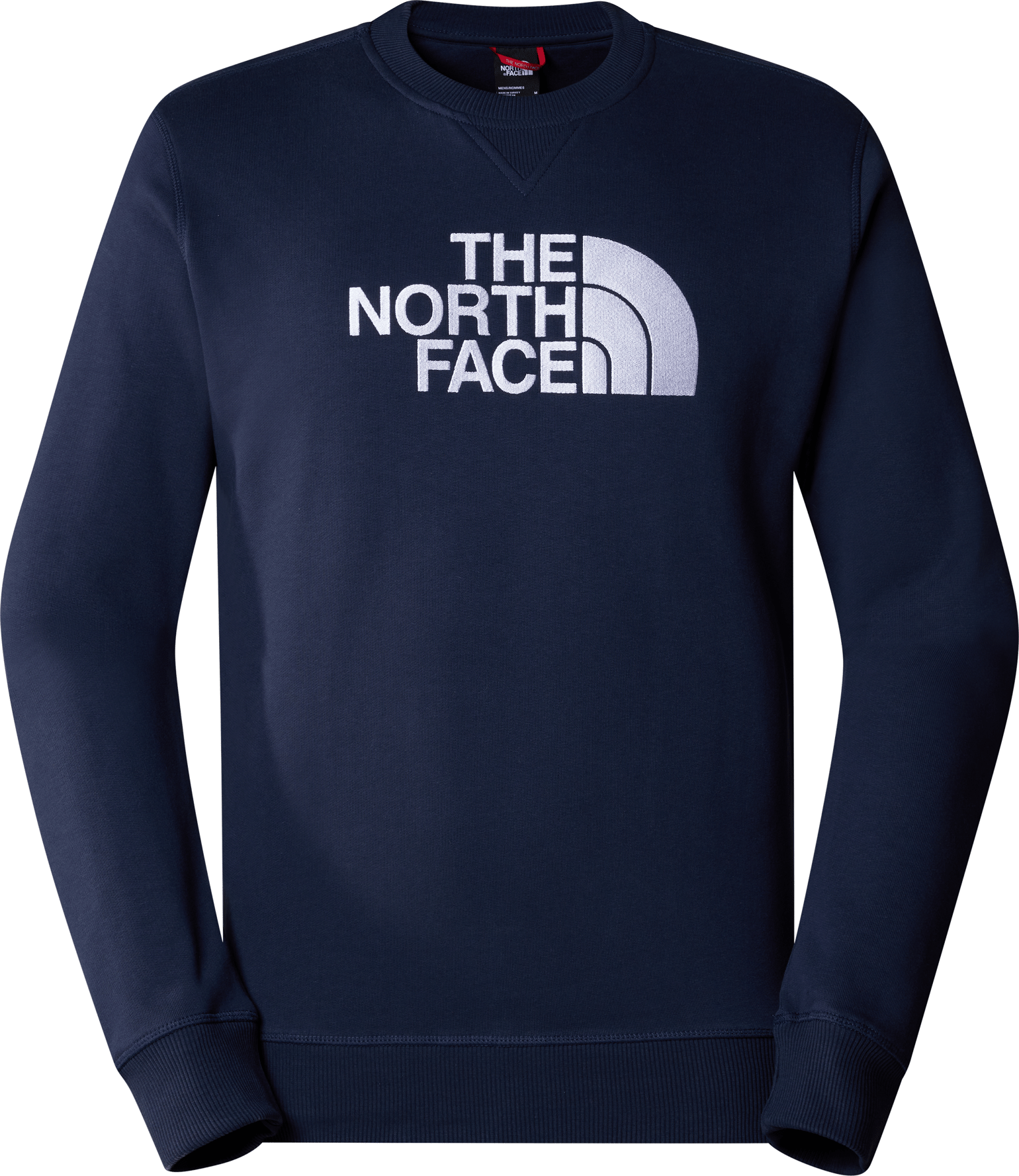 The North Face Men's Drew Peak Crew TNF White/TNF Black