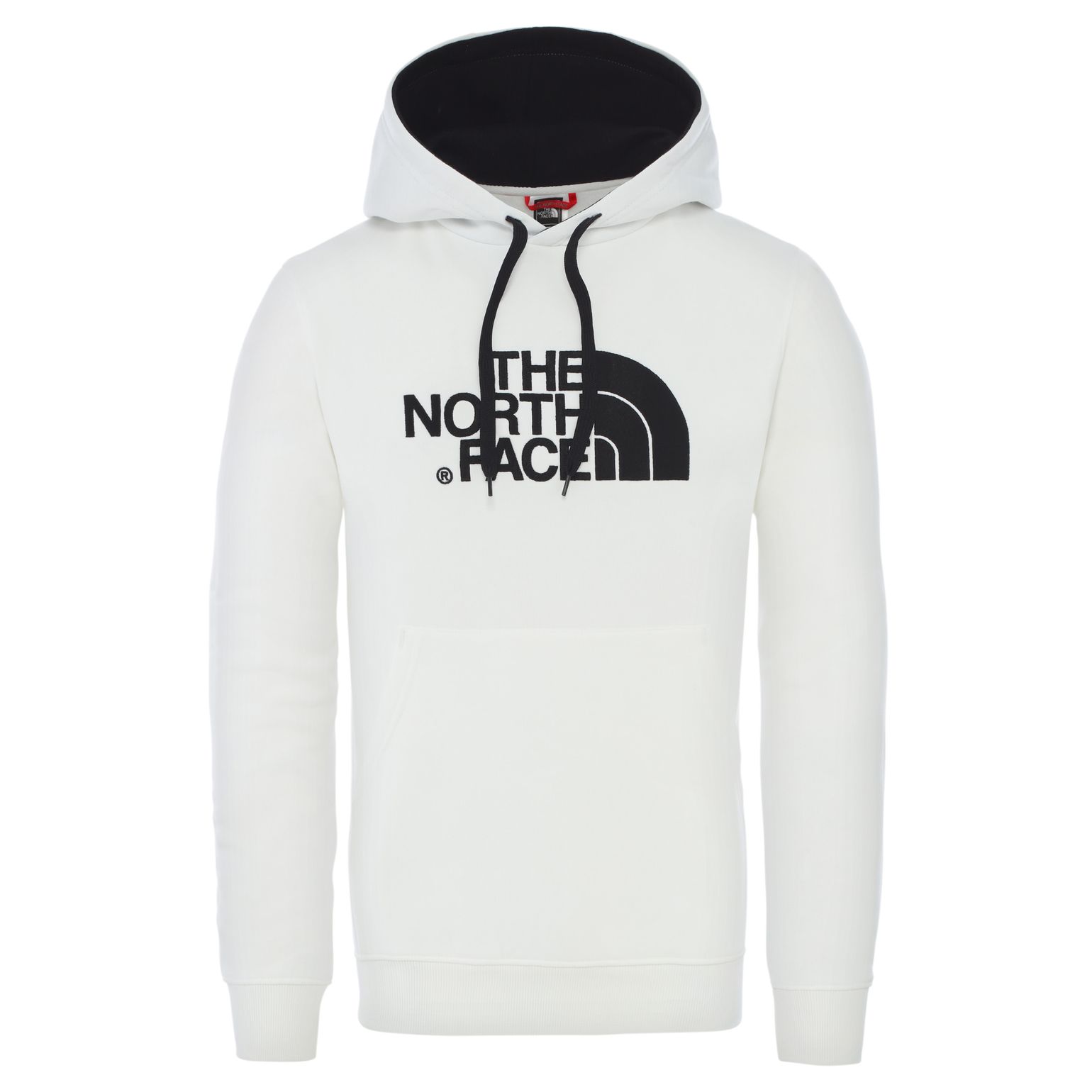 The North Face Men's Drew Peak Pullover Hoodie TNF White/TNF Black