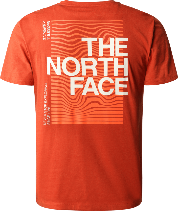 The North Face Men's Foundation Graphic T-Shirt Rusted Bronze The North Face The North Face Men's Foundation Graphic T-Shirt Rusted Bronze The North Face
