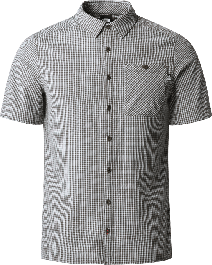 The North Face Men's Hypress Shirt New Taupe Green Plaid The North Face