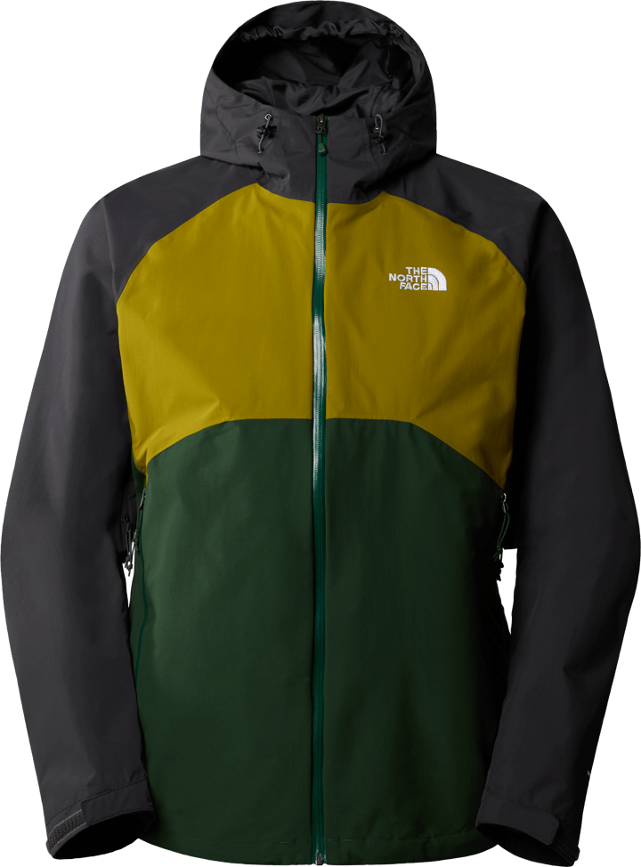 Men's Stratos Hooded Jacket PINENEEDLE/SPHRMS/ASTGY The North Face