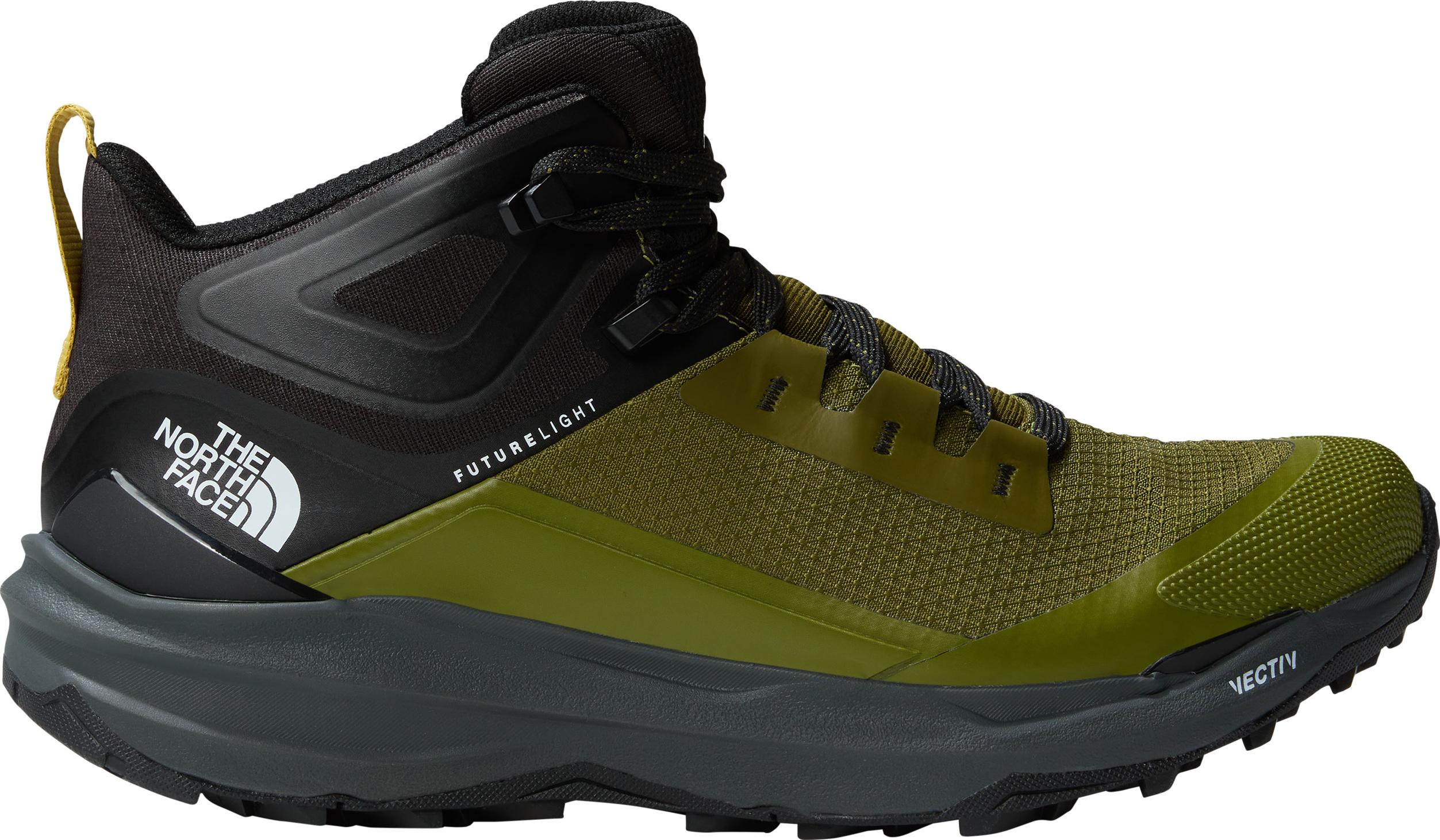 The North Face Men's VECTIV Exploris 2 Mid Futurelight Forest Olive/Tnf Black 40.5, Forest Olive/Tnf Black