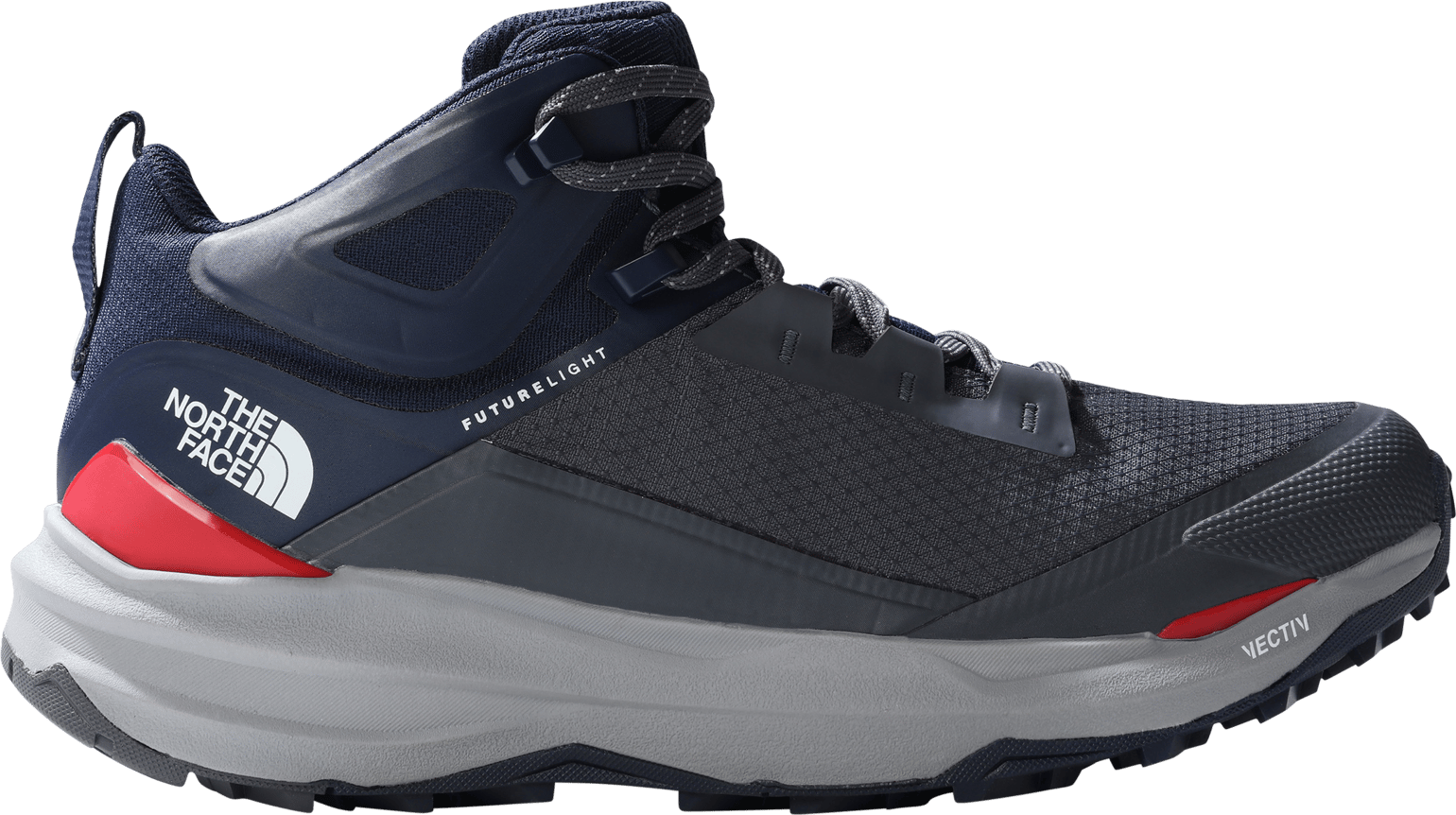 The North Face Men's VECTIV Exploris 2 Mid Futurelight VANADIS GREY/SUMMIT NAVY