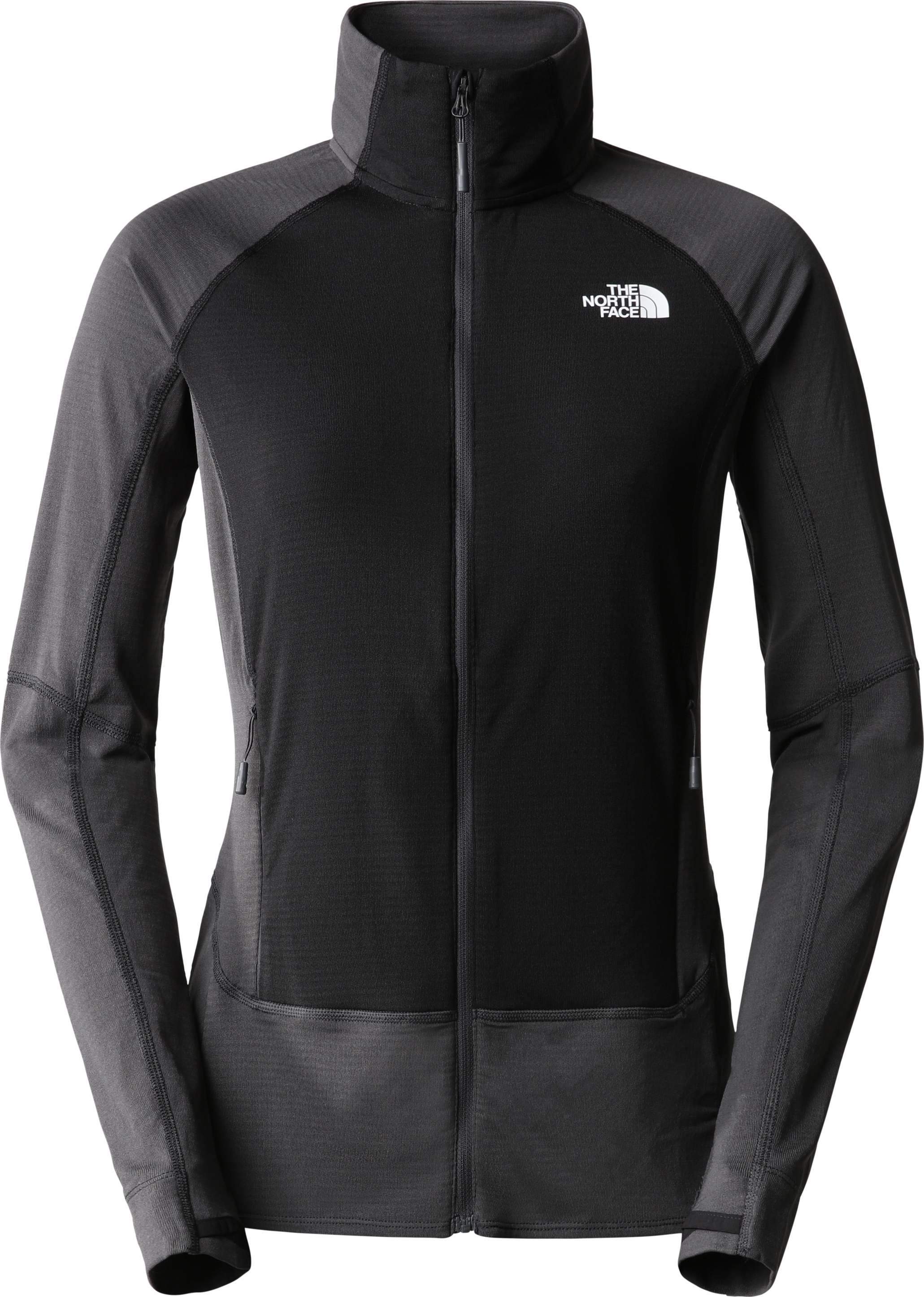 The North Face Women’s Bolt Polartec Jacket Asphalt Grey/TNF Black