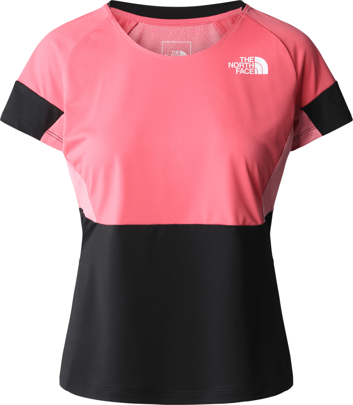 Women's Bolt Tech T-Shirt COSMO PINK/TNF BLACK The North Face