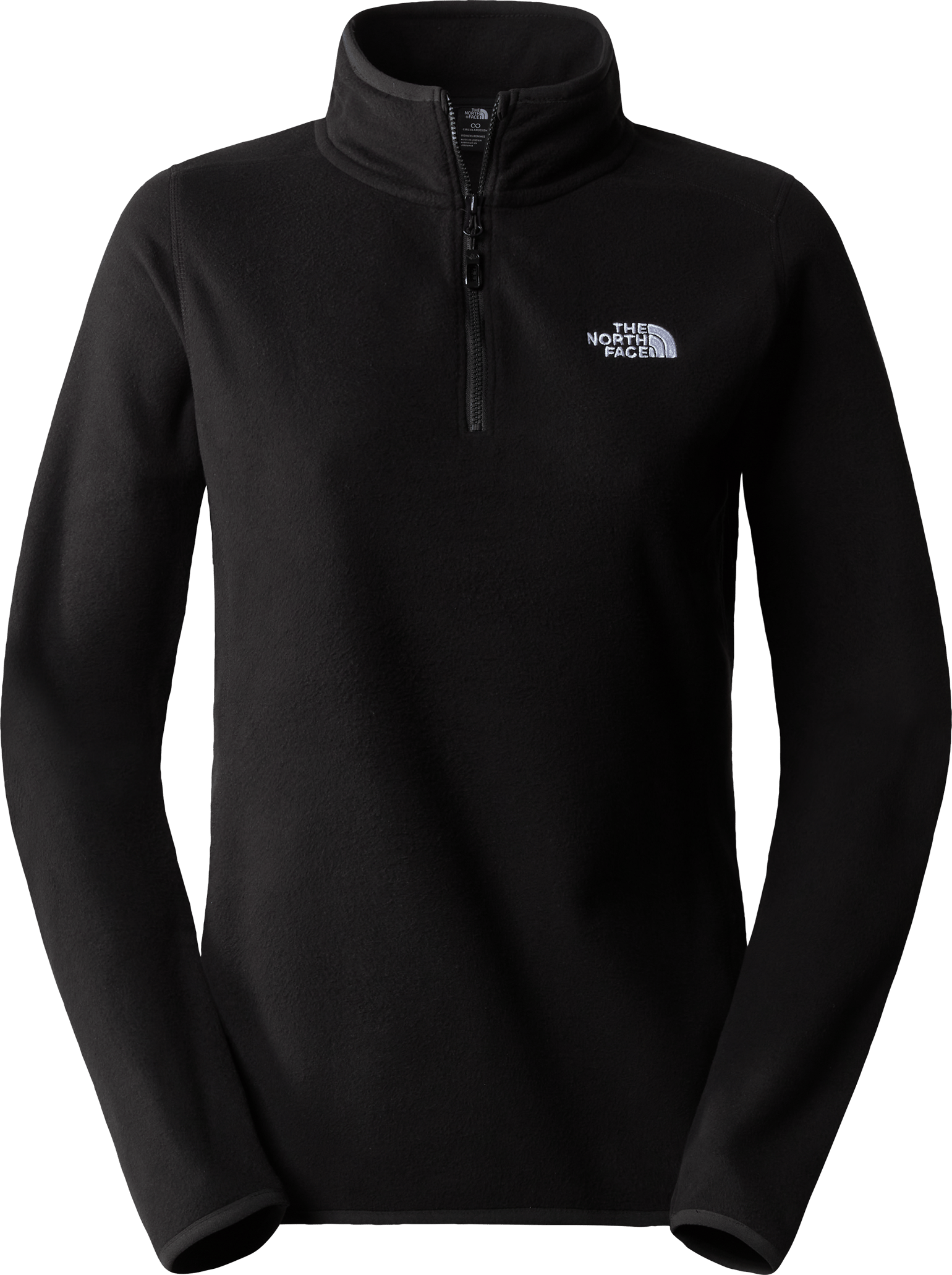 Women's 100 Glacier 1/4 Zip TNF BLACK