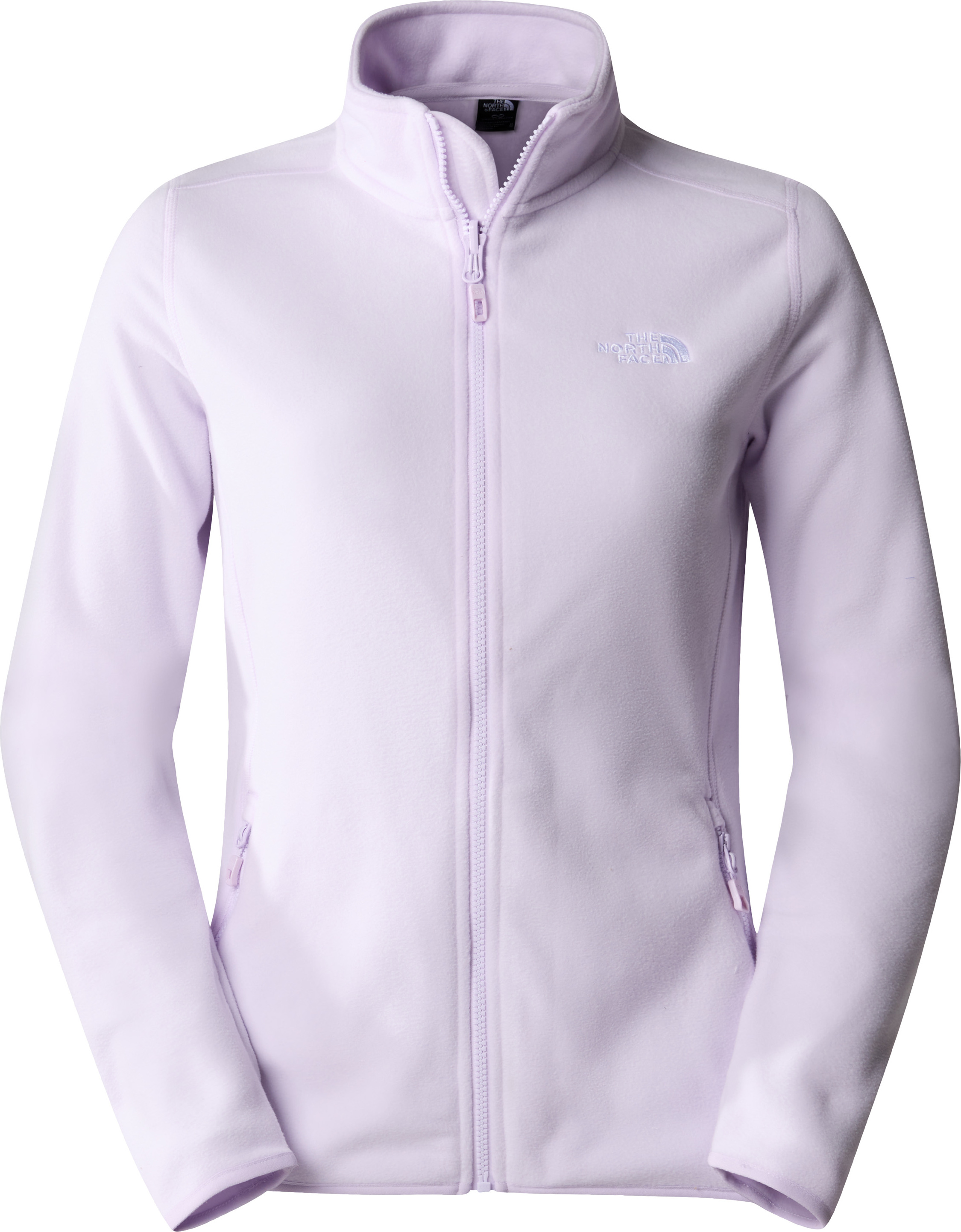 The North Face Women's 100 Glacier Full-Zip Fleece Icy Lilac L, Icy Lilac