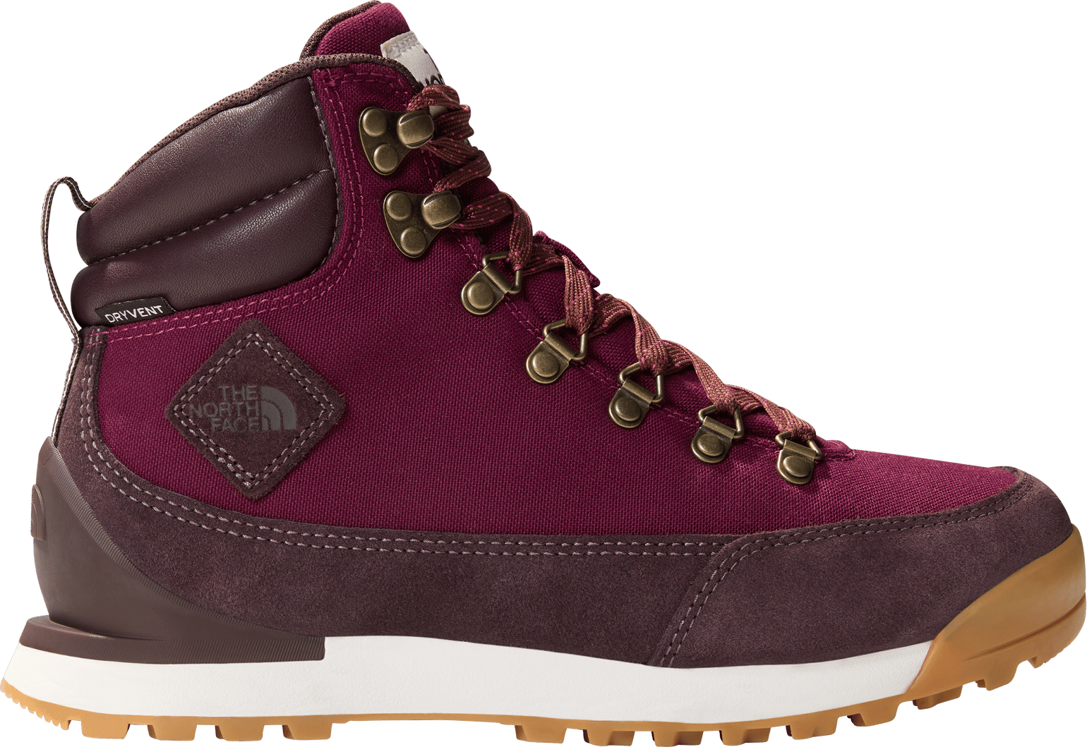 The North Face Women's Back-to-Berkeley IV Textile Lifestyle Boots BOYSENBERRY/COAL BROWN