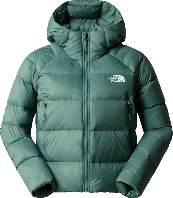 The North Face Women's Hyalite Down Hooded Jacket Dark Sage Kjøp The