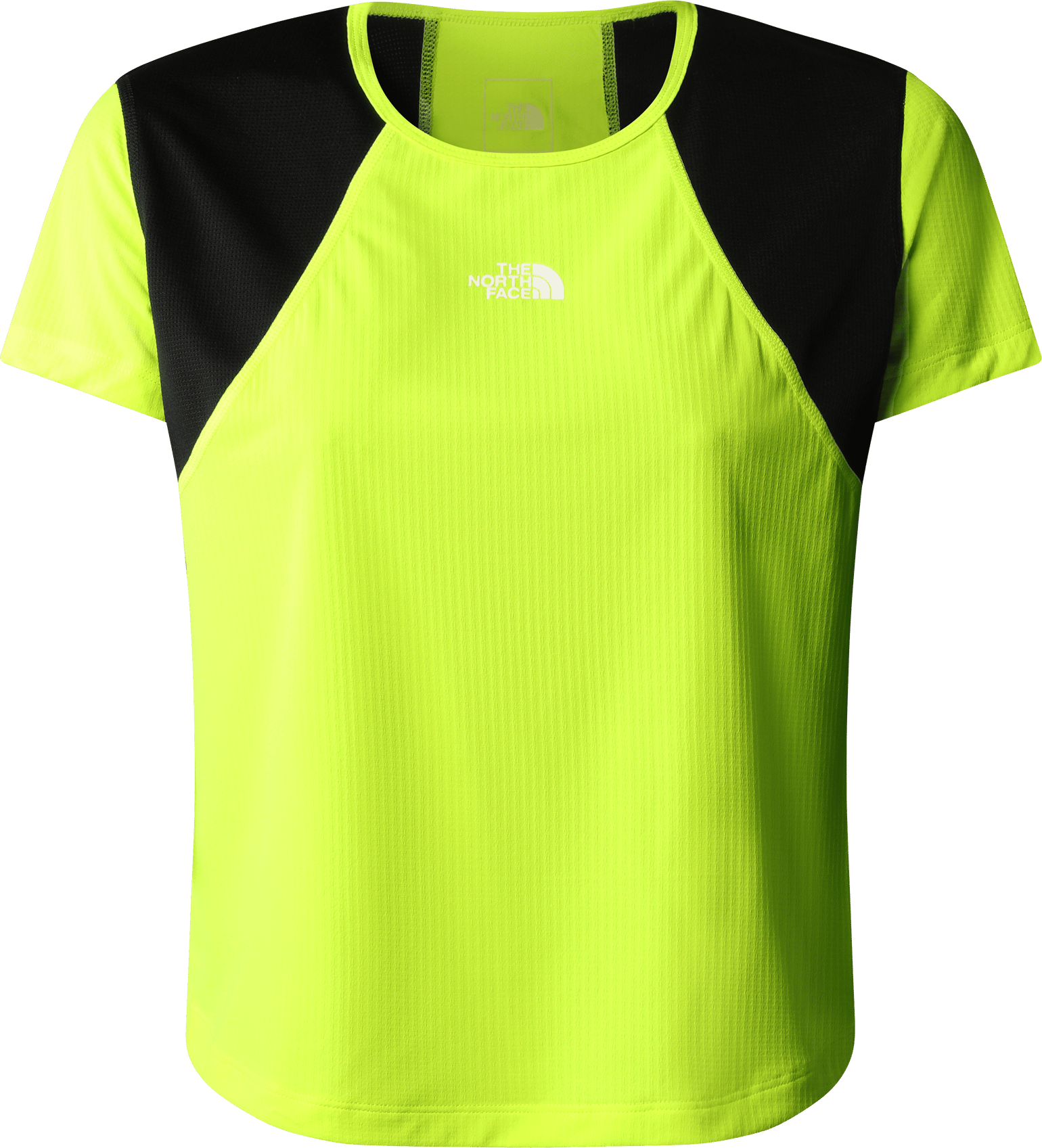 The North Face Women's Lightbright Short Sleeve Tee LED Yellow/TNF Black