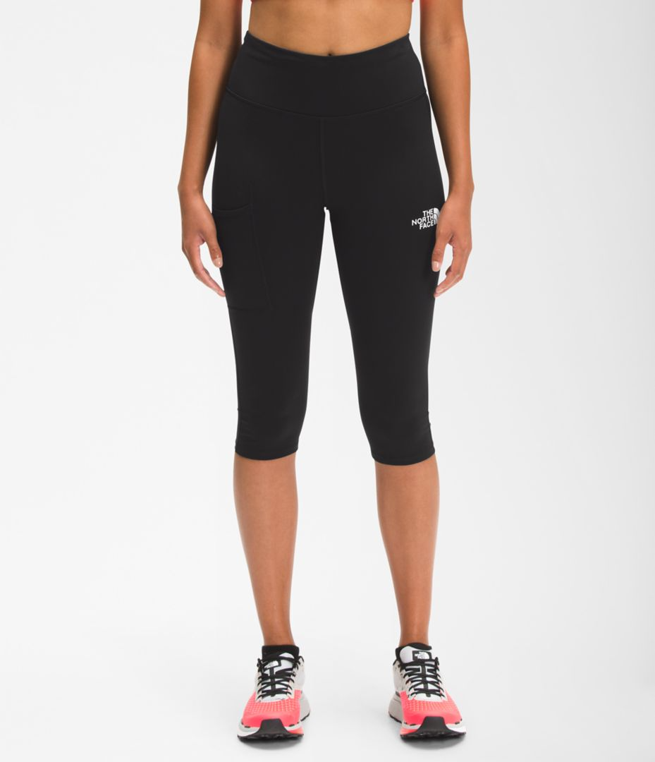 Women's Movmynt Capri Leggings TNF Black