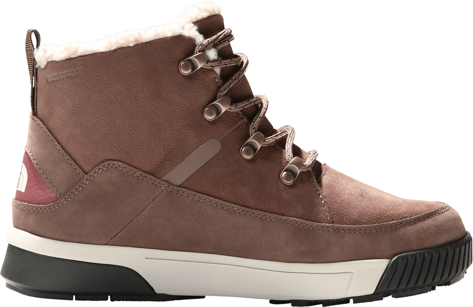 The North Face Women's Sierra Mid Lace Waterproof DEEP TAUPE/WILD GINGER