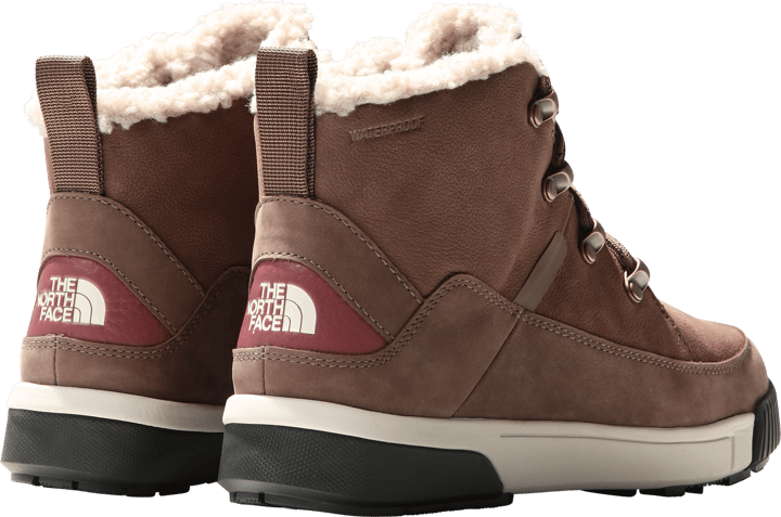 The North Face Women's Sierra Mid Lace Waterproof Deep Taupe/Wild Ginger The North Face