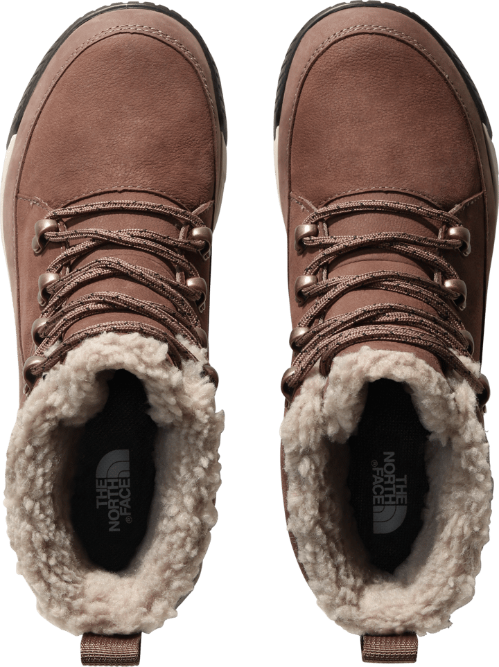 The North Face Women's Sierra Mid Lace Waterproof Deep Taupe/Wild Ginger The North Face