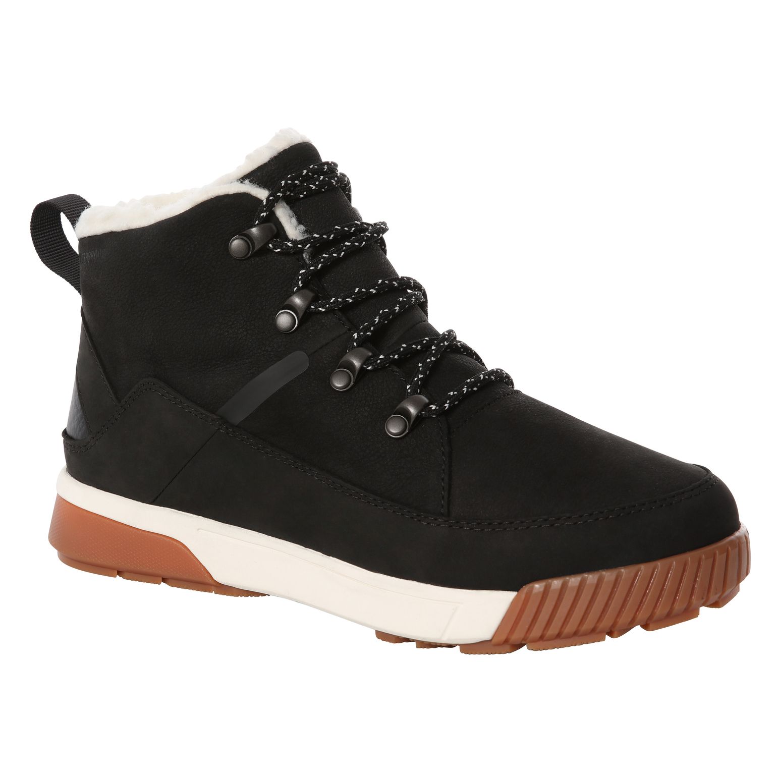 The North Face Women's Sierra Waterproof Street Boots TNF Black/Gardenia White