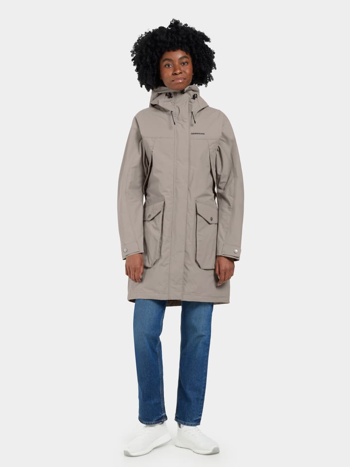 Didriksons Women's Thelma Parka 10 Ash Brown Didriksons Didriksons Women's Thelma Parka 10 Ash Brown Didriksons