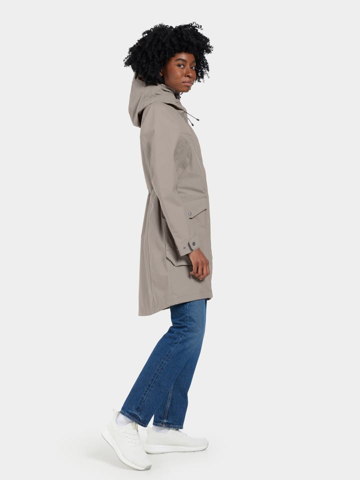 Didriksons Women's Thelma Parka 10 Ash Brown Didriksons Didriksons Women's Thelma Parka 10 Ash Brown Didriksons