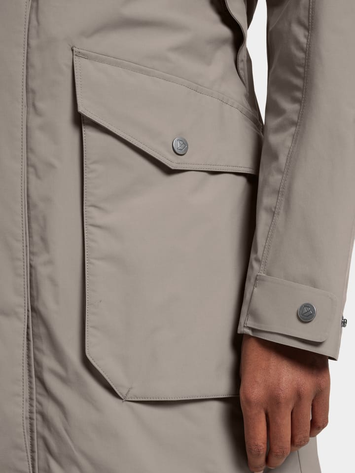 Didriksons Women's Thelma Parka 10 Ash Brown Didriksons Didriksons Women's Thelma Parka 10 Ash Brown Didriksons