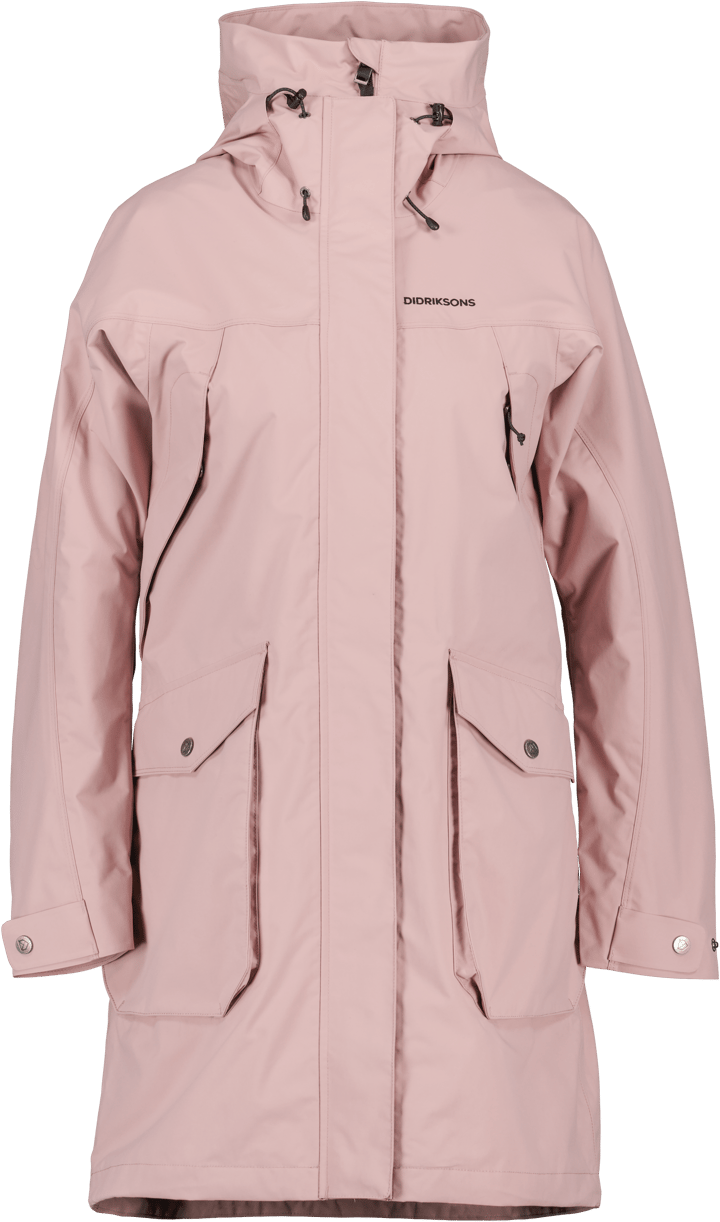 Women's Thelma Parka 10 Oyster Lilac Didriksons