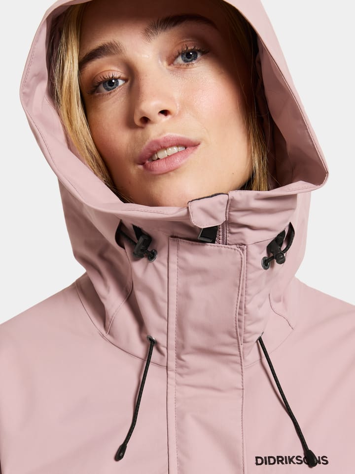 Women's Thelma Parka 10 Oyster Lilac Didriksons