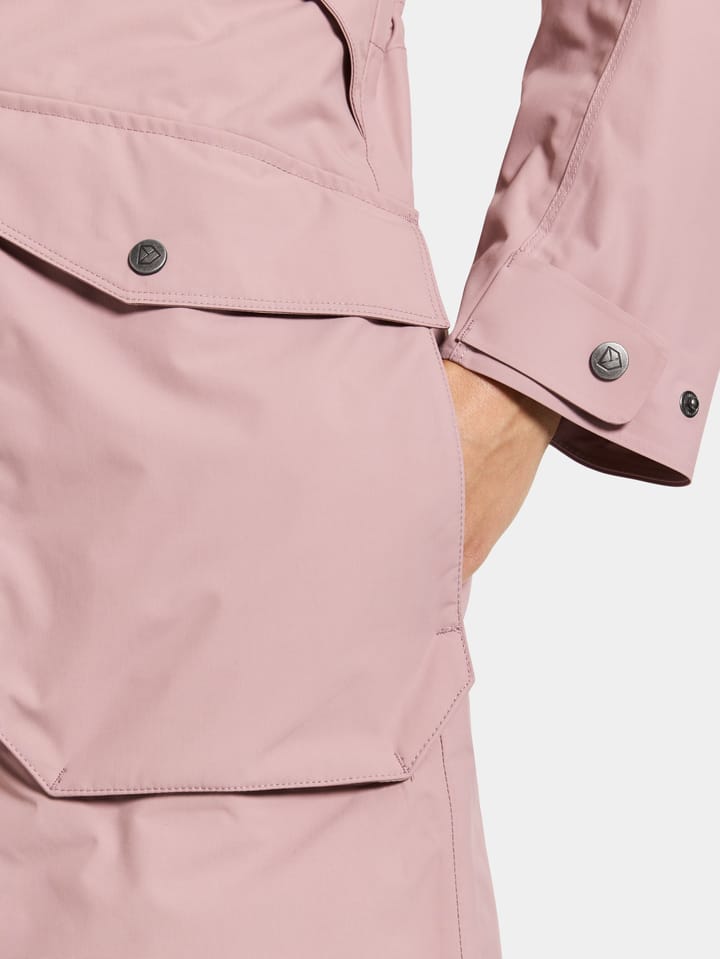 Women's Thelma Parka 10 Oyster Lilac Didriksons