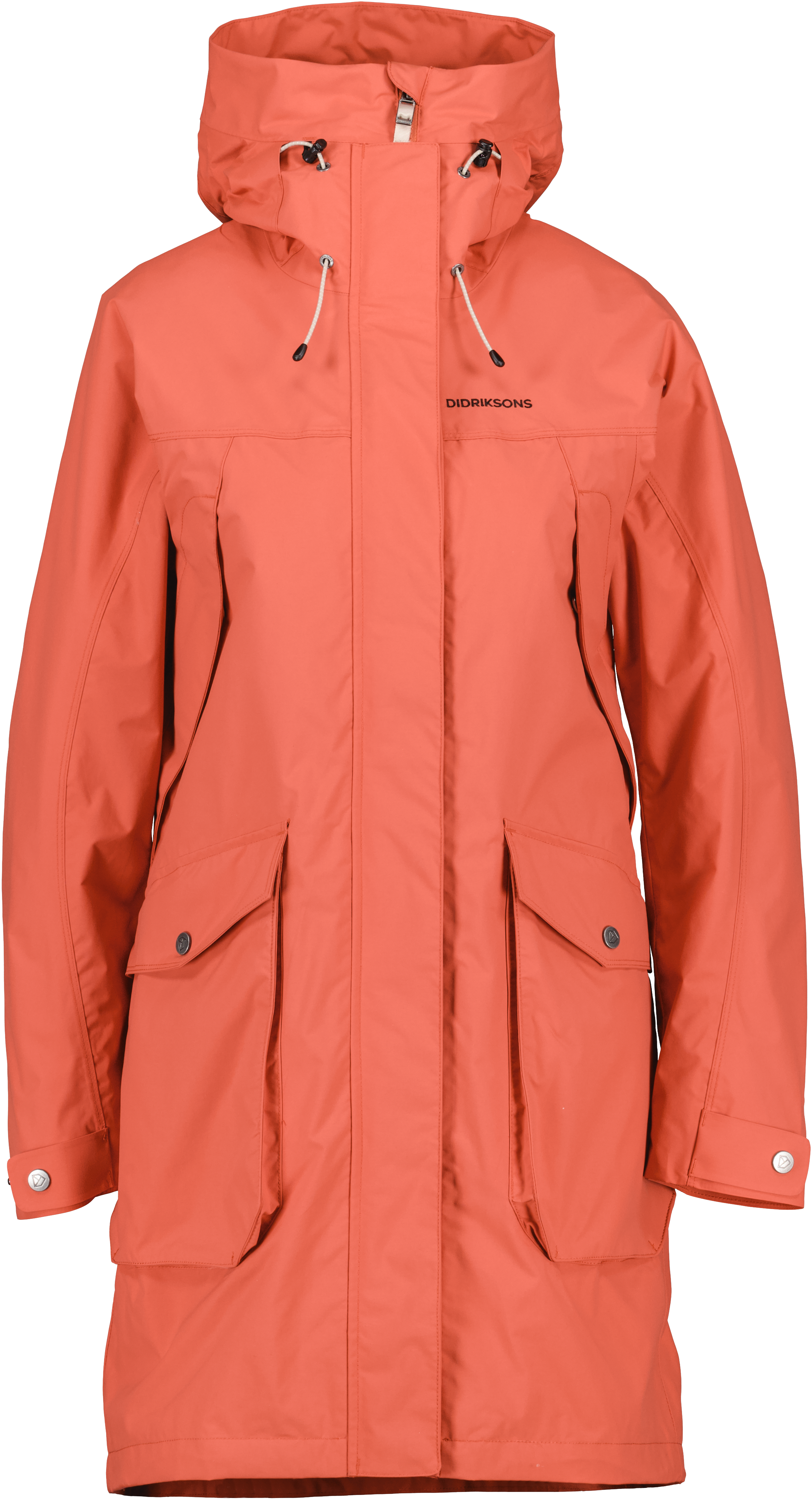 Didriksons Women’s Thelma Parka 10 Brique Red